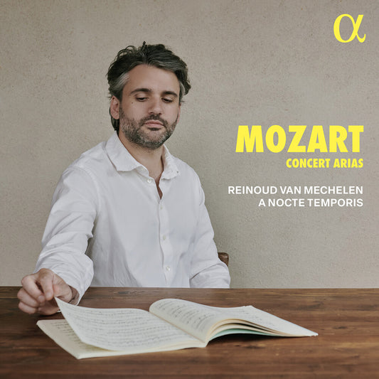 the album cover for Mozart / Van Mechelen / Nocte Temporis - Concert Arias