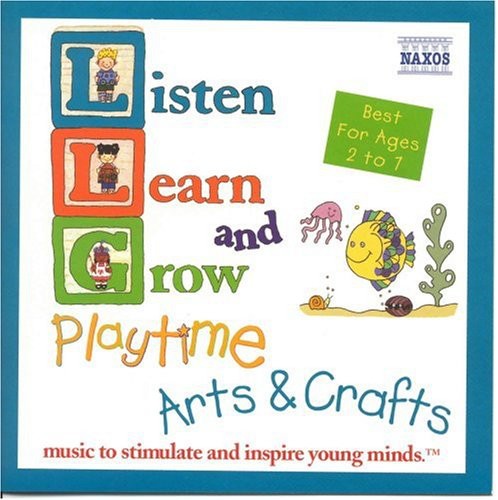 the album cover for Majestic Marches - Listen Learn & Grow: Playtime Arts & Crafts / Various