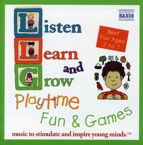 the album cover for Listen Learn & Grow: Playtime- - Listen Learn & Grow: Playtime Fun & Games / Various