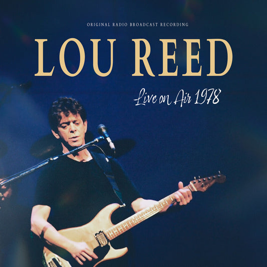 the album cover for Lou Reed - Live On Air 1978