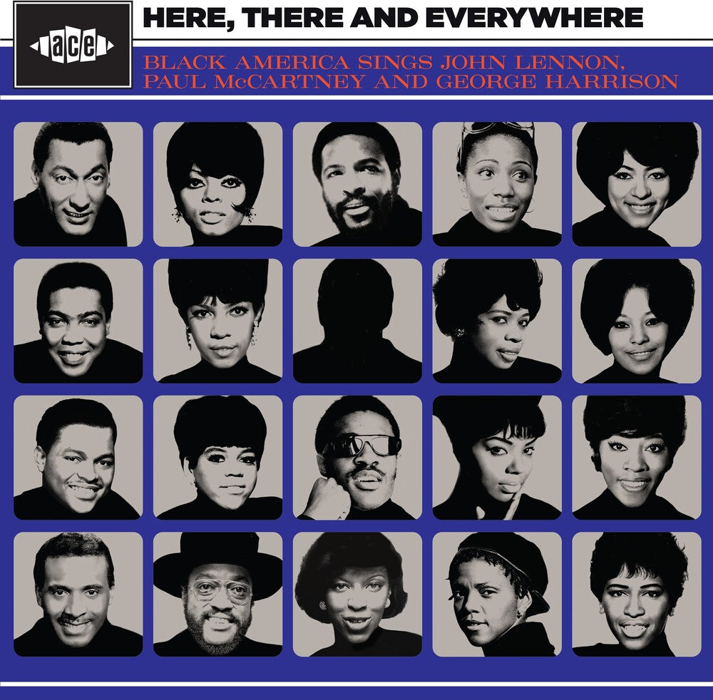 the album cover for Here There & Everywhere: Black America Sings / Var - Here There & Everywhere: Black America Sings / Var