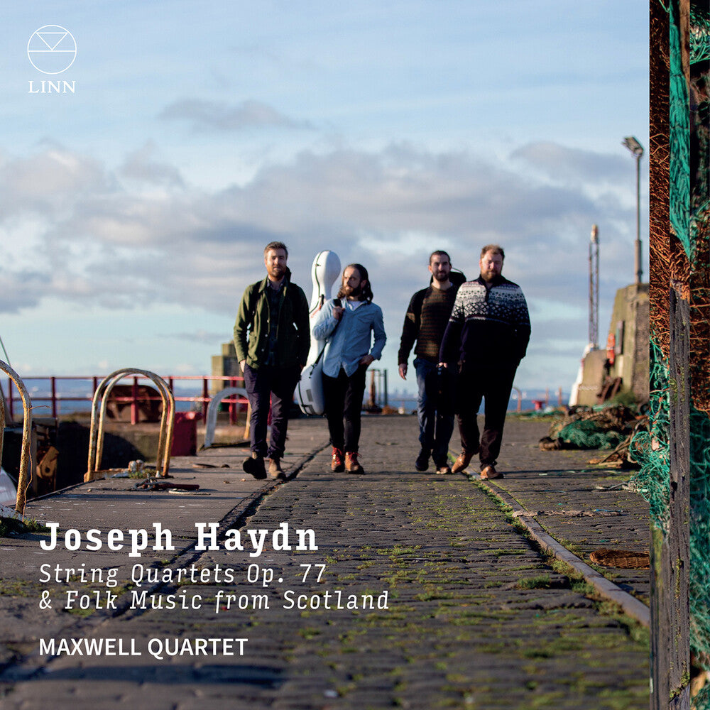 the album cover for Haydn / Maxwell Quartet - String Quartets Op. 77 Folk Music From Scotland