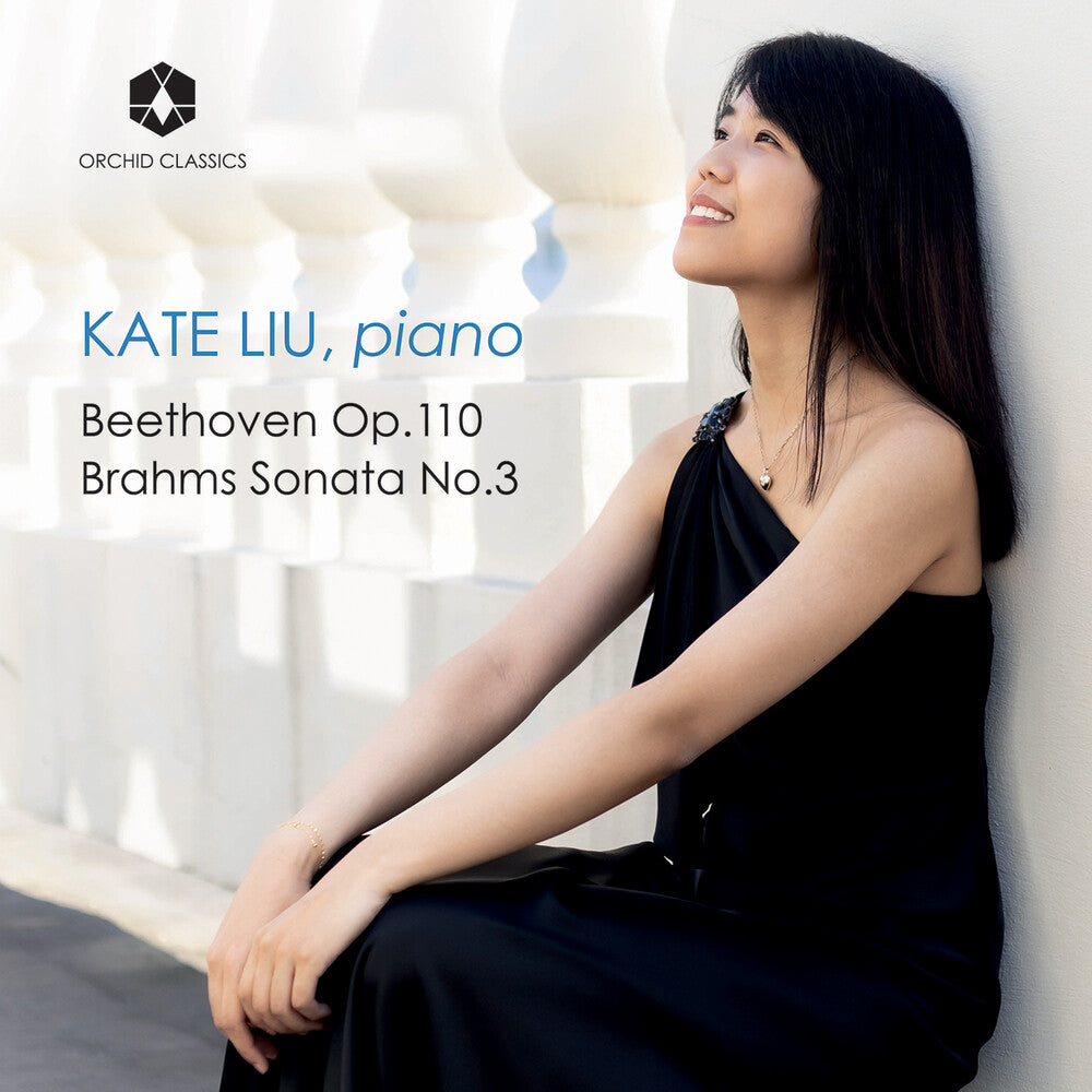 the album cover for L Beethoven .V. / Brahms / Liu - Beethoven & Brahms