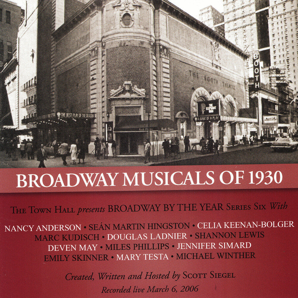 the album cover for Broadway Musicals Of 1930 / O.B.C. - Broadway Musicals Of 1930 / O.B.C.