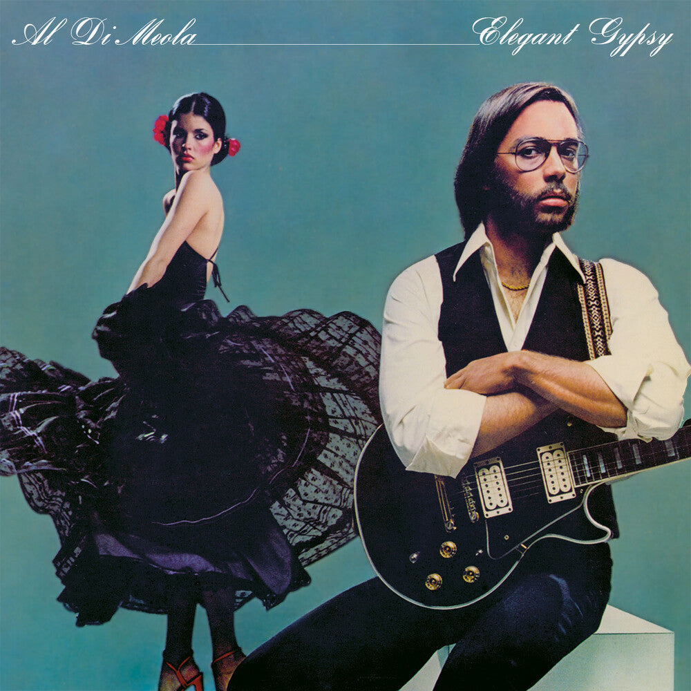 the album cover for Di Al Meola - Elegant Gypsy [180 Gram]