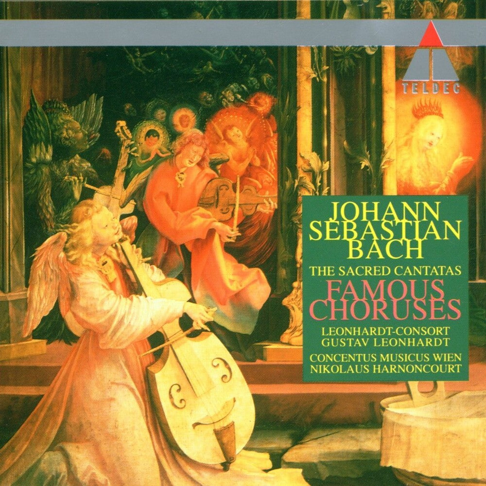 the album cover for J.S. Bach - Sacred Cantatas