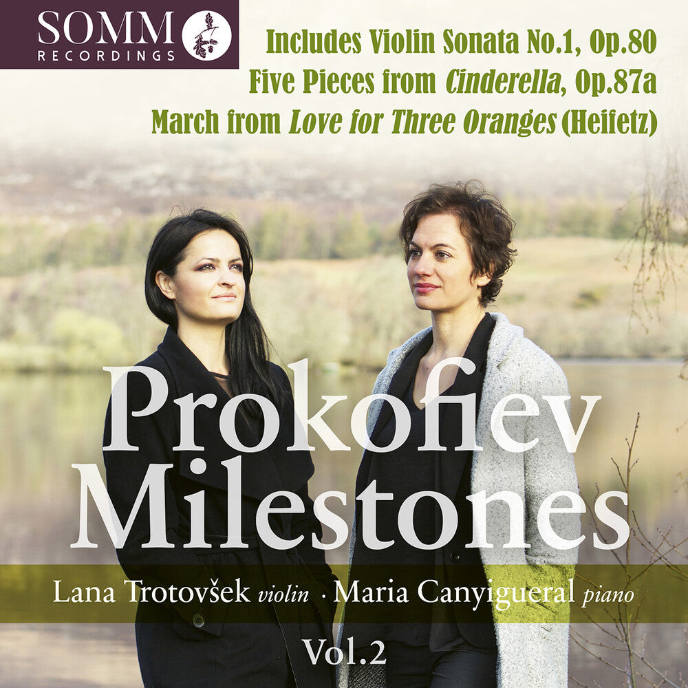 the album cover for Prokofiev / Trotovsek / Canyigueral - Milestones Vol. 2