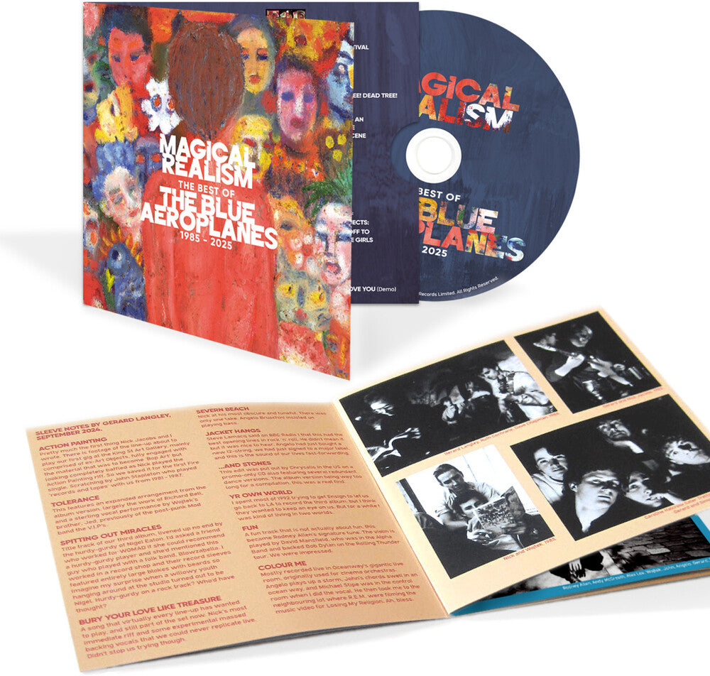 the album cover for Blue Aeroplanes - Magical Realism:Best Of The Blue Aeroplanes 1985