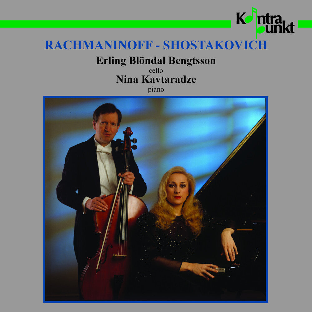 the album cover for Erling Bengtsson  Blondal - Sonatas For Cello & Piano