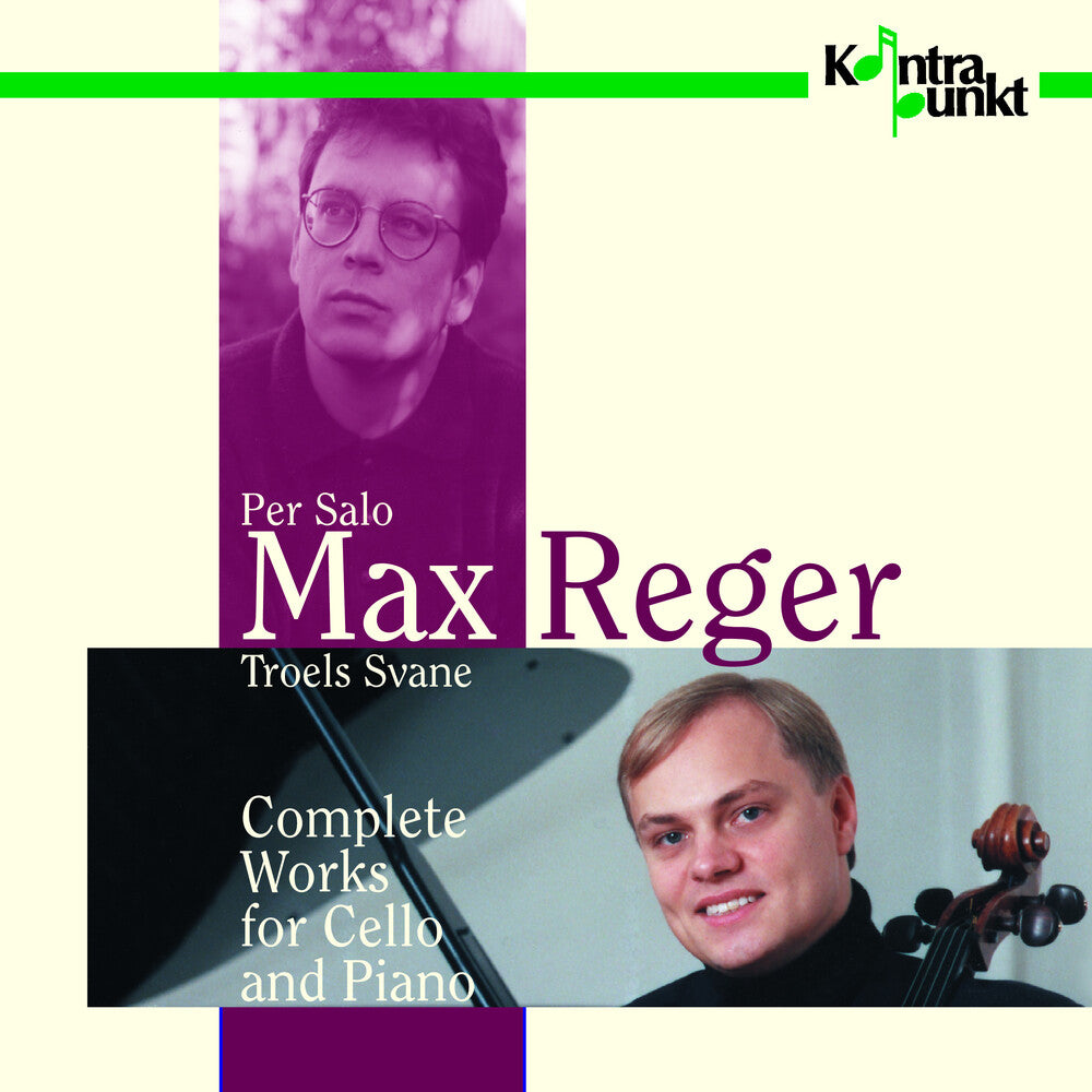 the album cover for Troels Svane - Complete Works For Cello & P