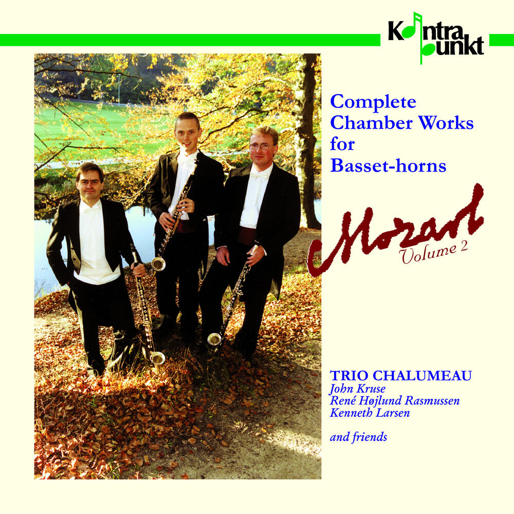 the album cover for Trio Chalumeau - Complete Chamber Works For Bas