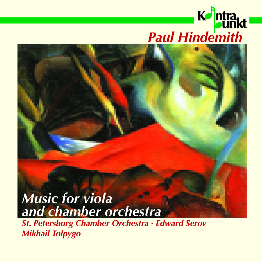 the album cover for St. Petersburg Chamber - Music For Viola