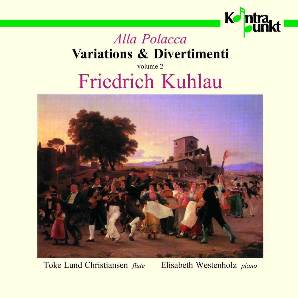 the album cover for Toke Lund Christiansen - Variations & Divertimenti Vol.
