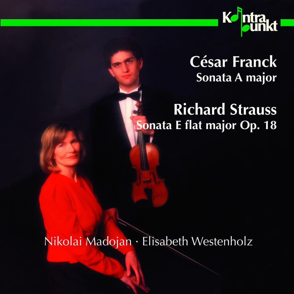 the album cover for Nikolai Madojan  / Westenholz,Elisabeth - Sonatas For Violin & Piano
