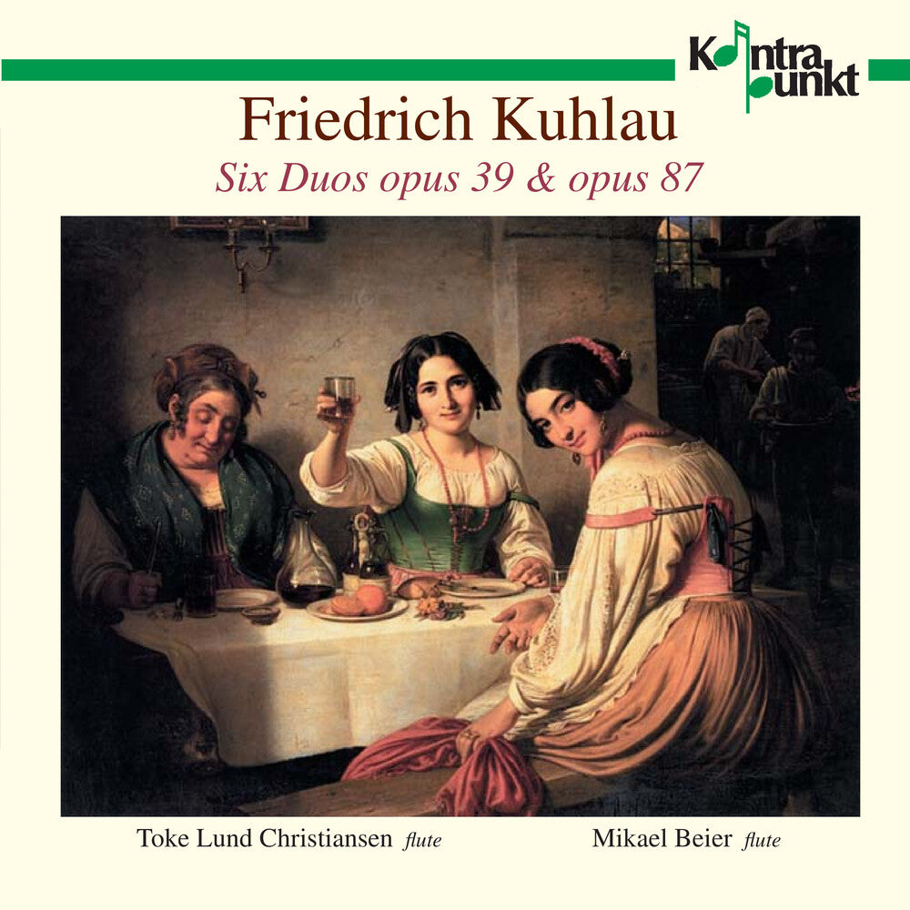 the album cover for Toke Lund Christiansen - Six Duos Op. 39 & Op. 87