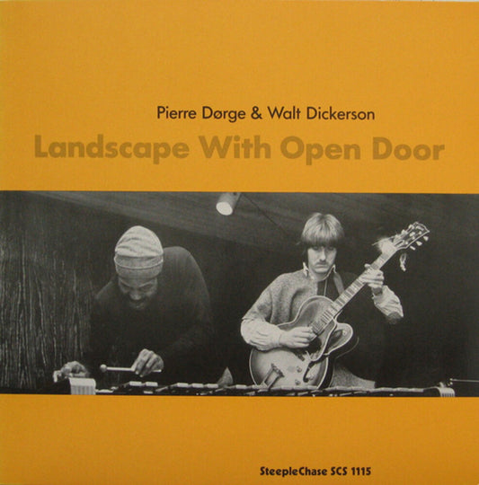 the album cover for Pierre Dorge - Landscape With Open Door