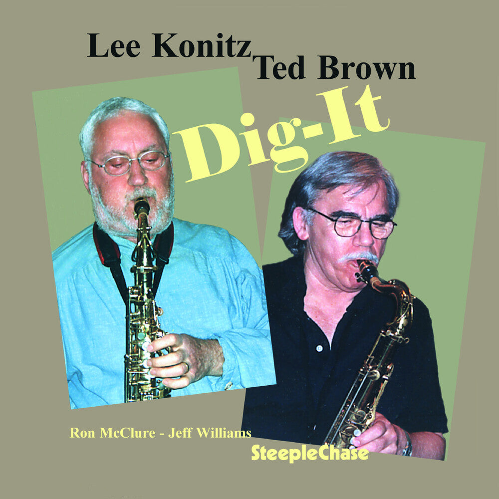 the album cover for Lee Konitz - Dig-It