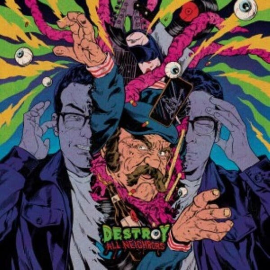 the album cover for Ryan Kattner  / Morris,Brett - Destroy All Neighbors