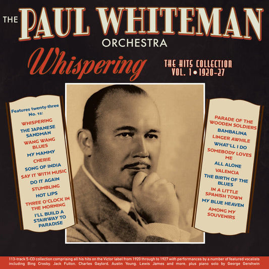 Paul Whiteman  Orchestra - Whispering: The Hits Collection Vol. 1 1920-27 [CD]
