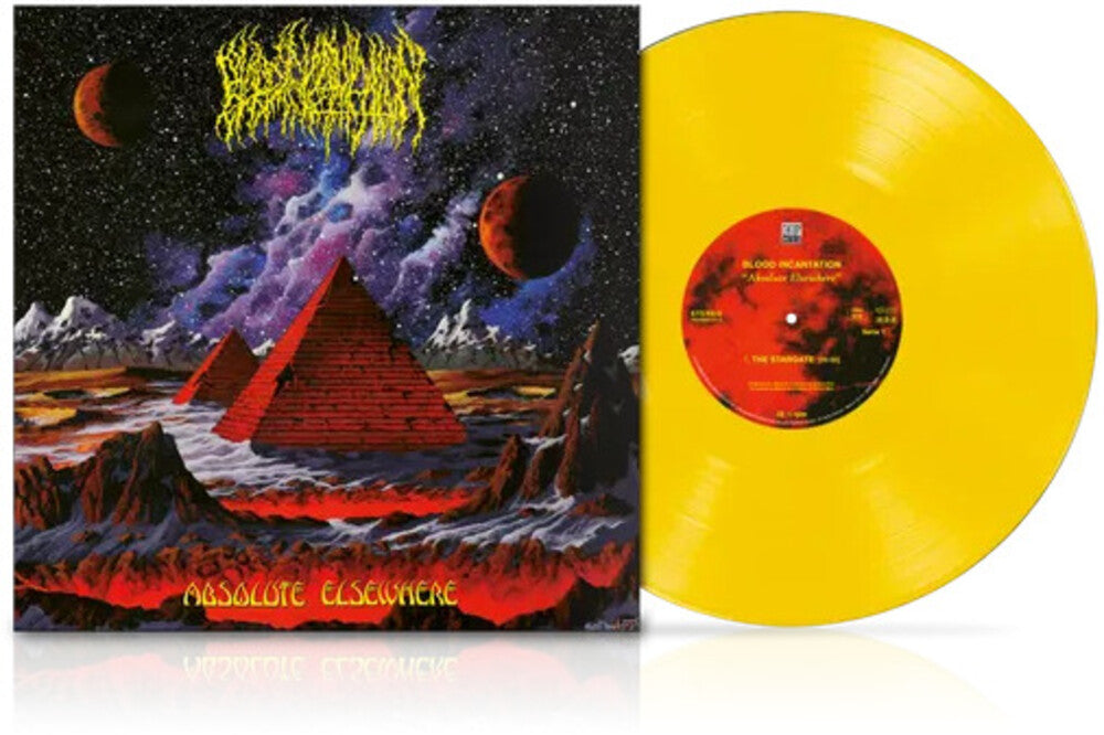 the album cover for Blood Incantation - Absolute Elsewhere (Ger)