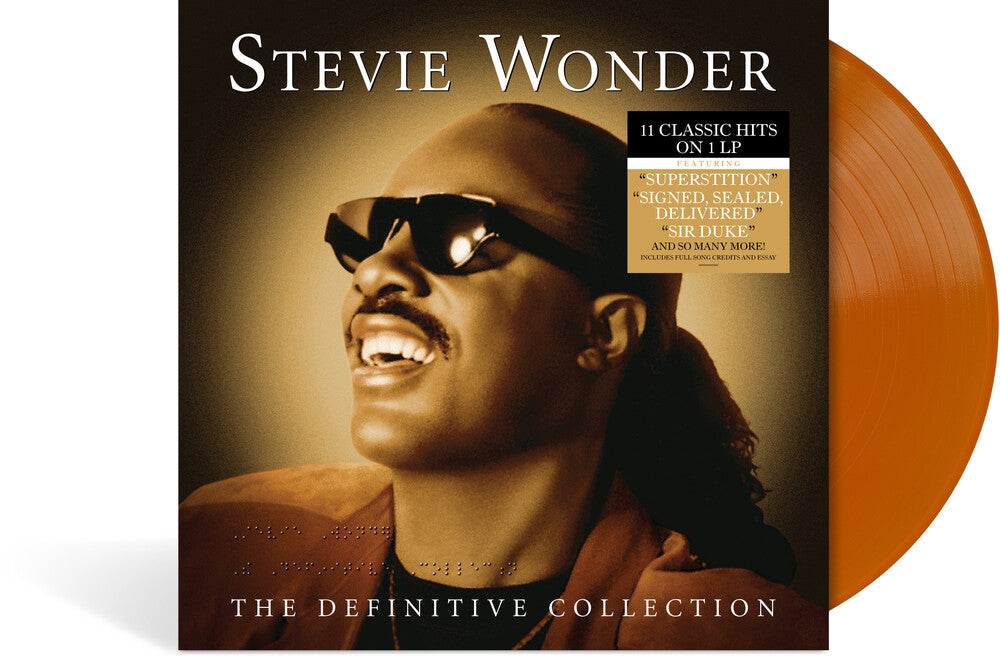 the album cover for Stevie Wonder - Definitive Collection [Colored Vinyl] (Org) (Hol)