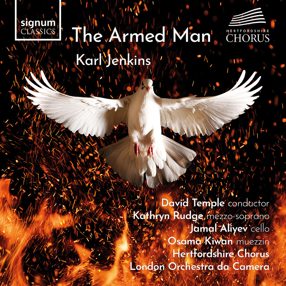 the album cover for Jenkins / Kiwan / London Orchestra Da Camera - Armed Man (A Mass For Peace)