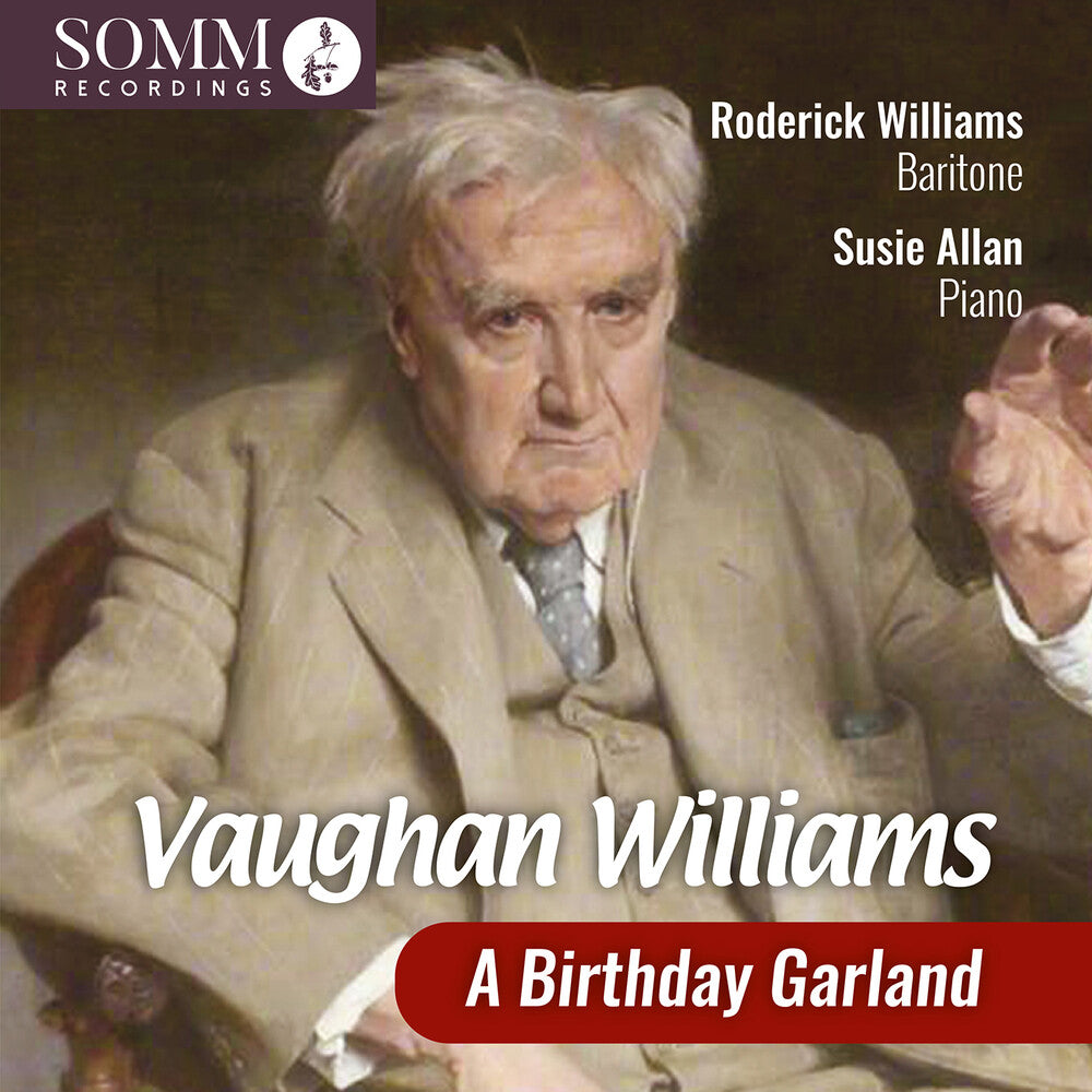 the album cover for Boyle / Butterworth / Allan - Vaughan Williams - a Birthday Garland