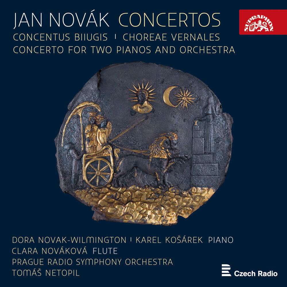 the album cover for Novak / Koasrek / Prague Radio Symphony Orchestra - Concertos