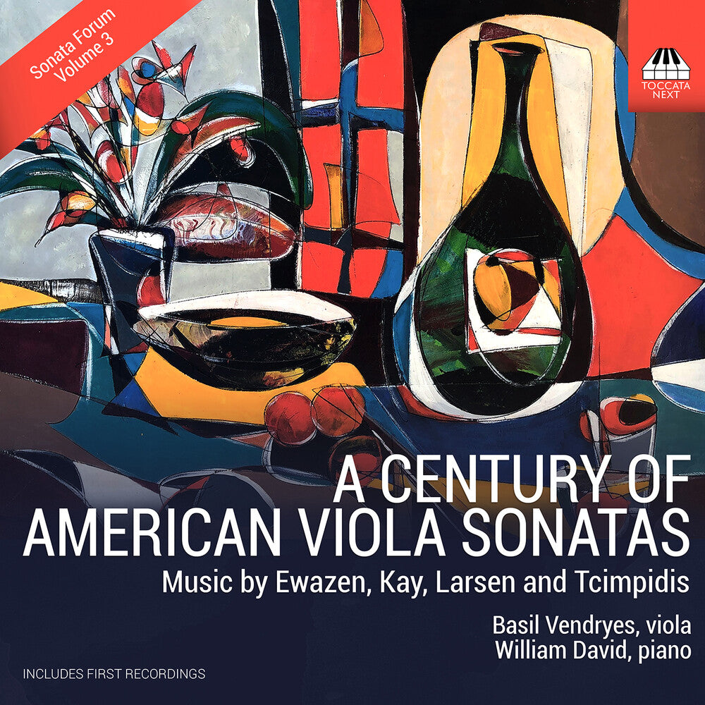 the album cover for Ewazen / Tcimpidis / Vendryes - Century Of American Viola Sonatas