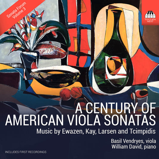 the album cover for Ewazen / Tcimpidis / Vendryes - Century Of American Viola Sonatas