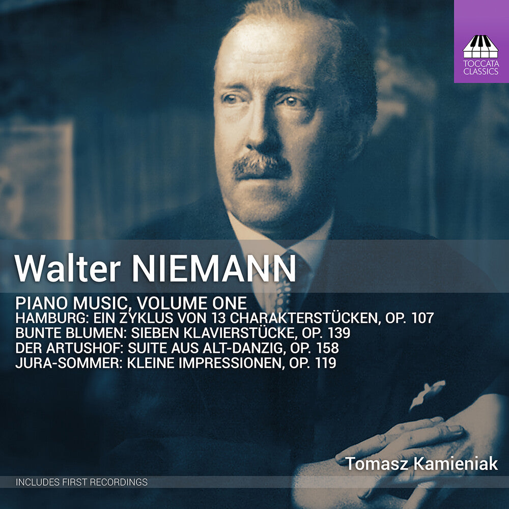 the album cover for Niemann / Kamieniak - Piano Music Vol. 1
