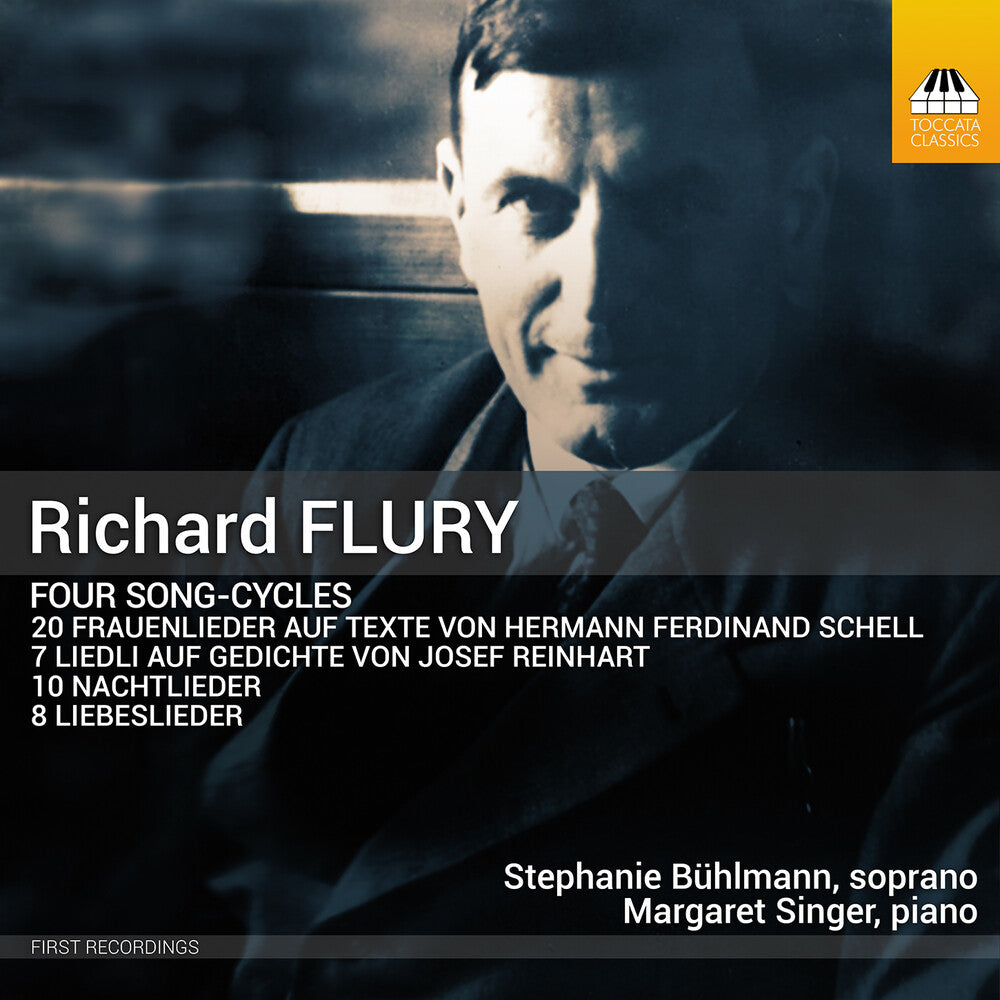 the album cover for Flury / Buhlmann / Singer - Four Song Cycles