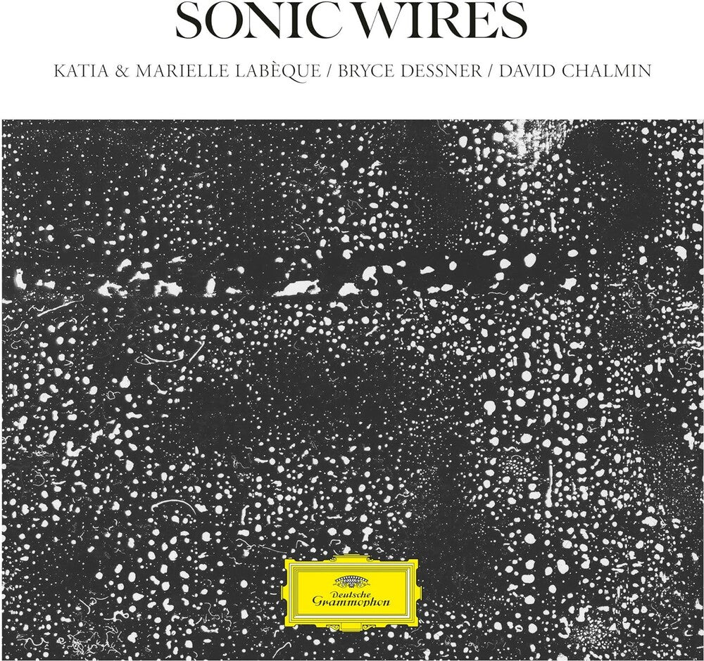 the album cover for Katia Labeque  & Marielle / Chalmin / Dessner - Sonic Wires (Hol)