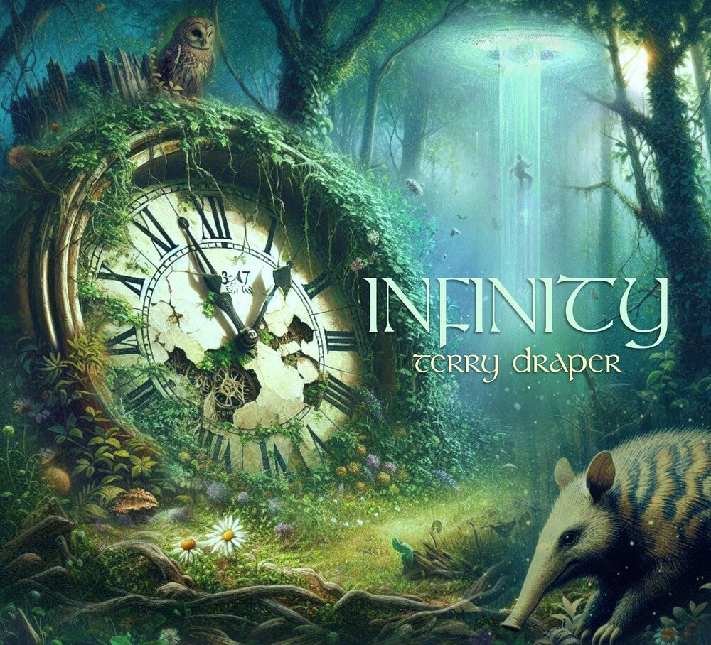 the album cover for Terry Draper - Infinity