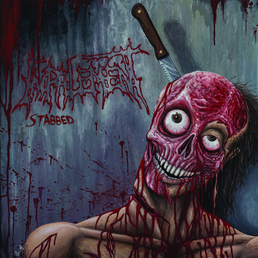 the album cover for Impalement - Stabbed