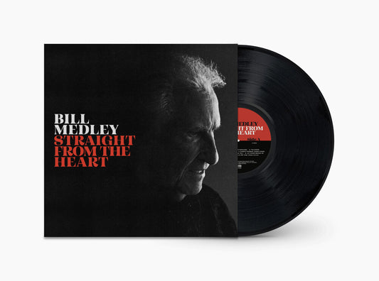 the album cover for Bill Medley - Straight From The Heart