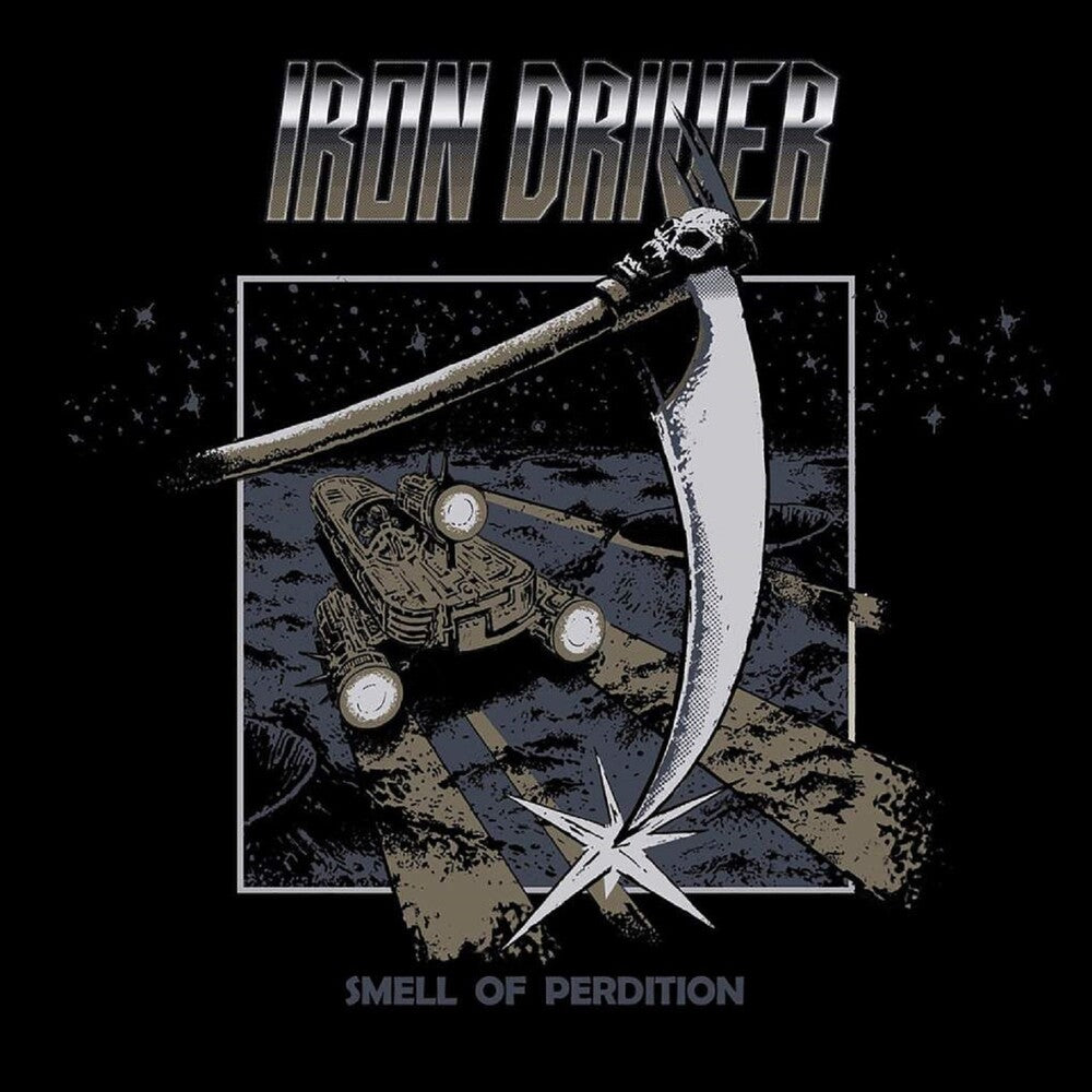 the album cover for Iron Driver - Smell Of Perdition
