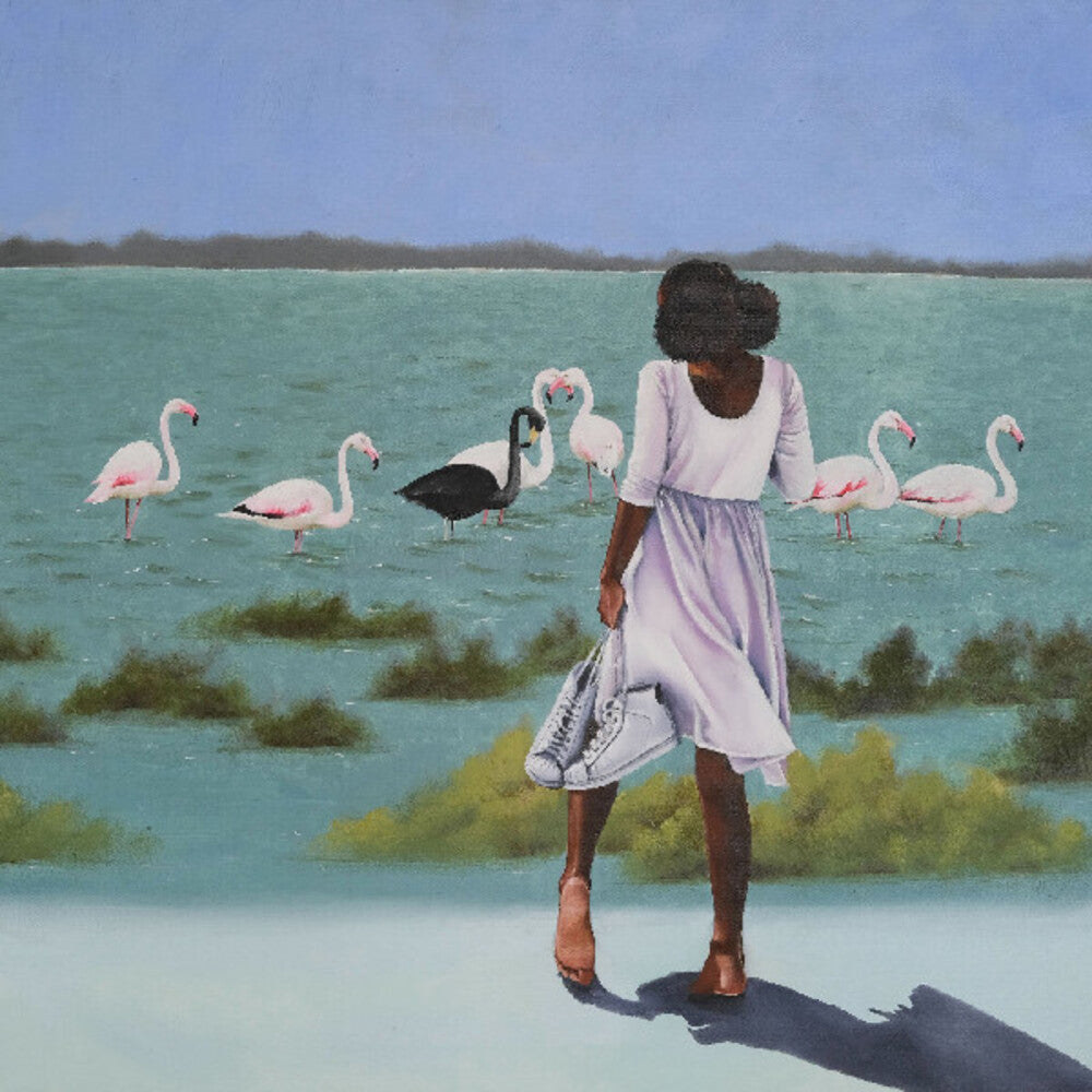 the album cover for Sunny War - Armageddon In A Summer Dress [Black Swan Vinyl]