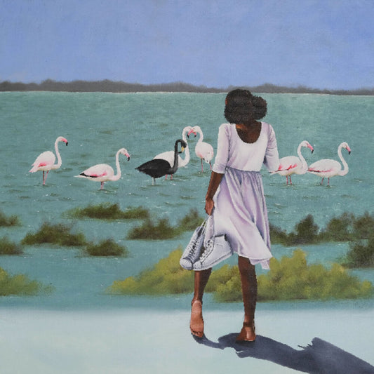 the album cover for Sunny War - Armageddon In A Summer Dress [Black Swan Vinyl]