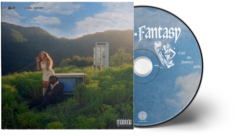 the album cover for Blk Odyssy - 1-800 Fantasy [Digipak]