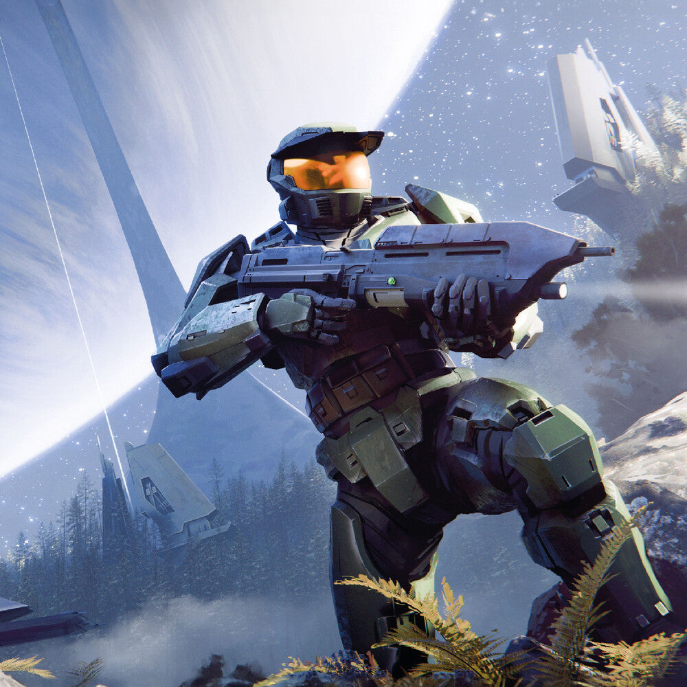 the album cover for Martin O'donnell  / Salvatori,Michael (Rmst) - Halo Combat Evolved - O.S.T. [Remastered]