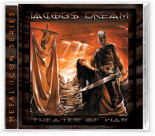 the album cover for Jacobs Dream - Theater Of War [Remastered]