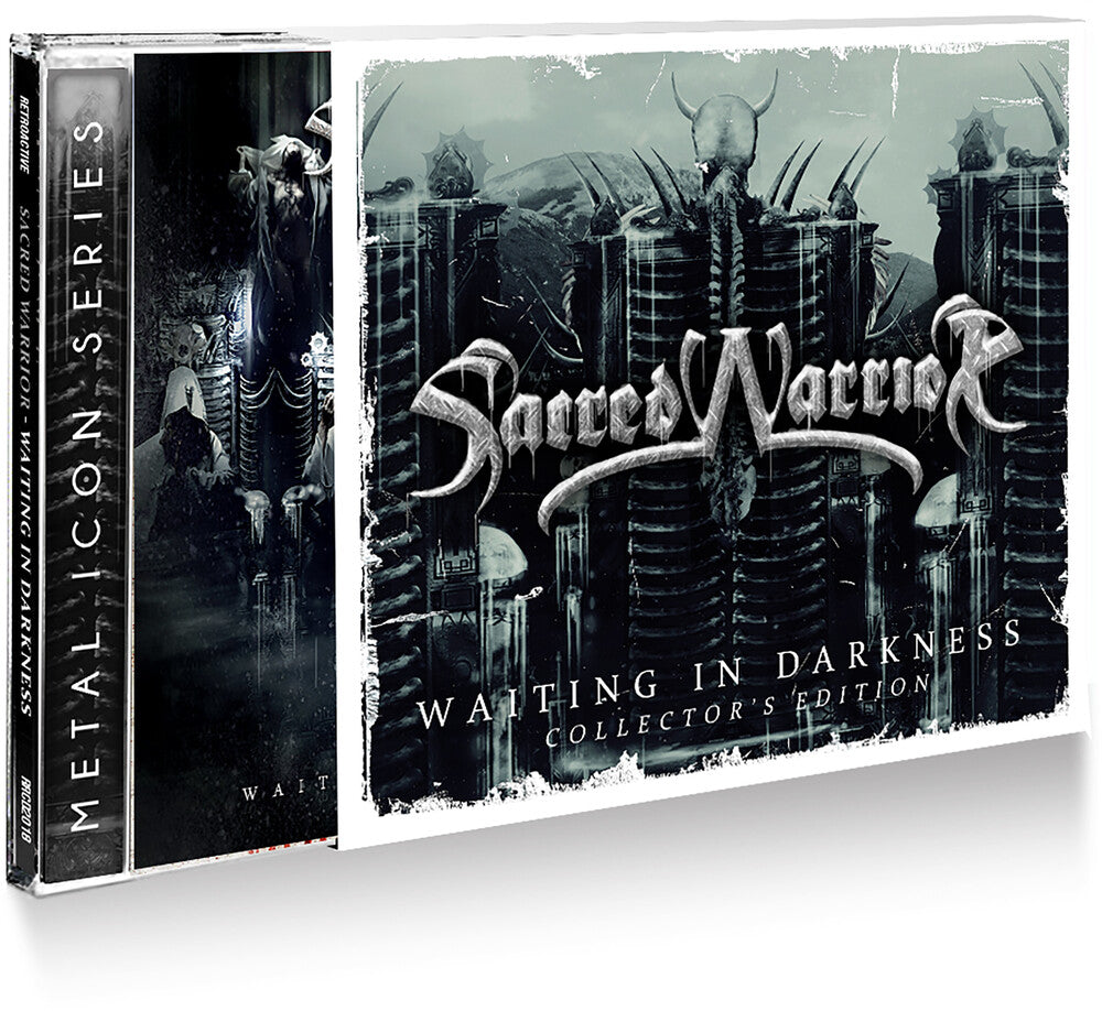 the album cover for Sacred Warrior - Waiting In Darkness (Deluxe Edition) [Deluxe] (Ocrd)