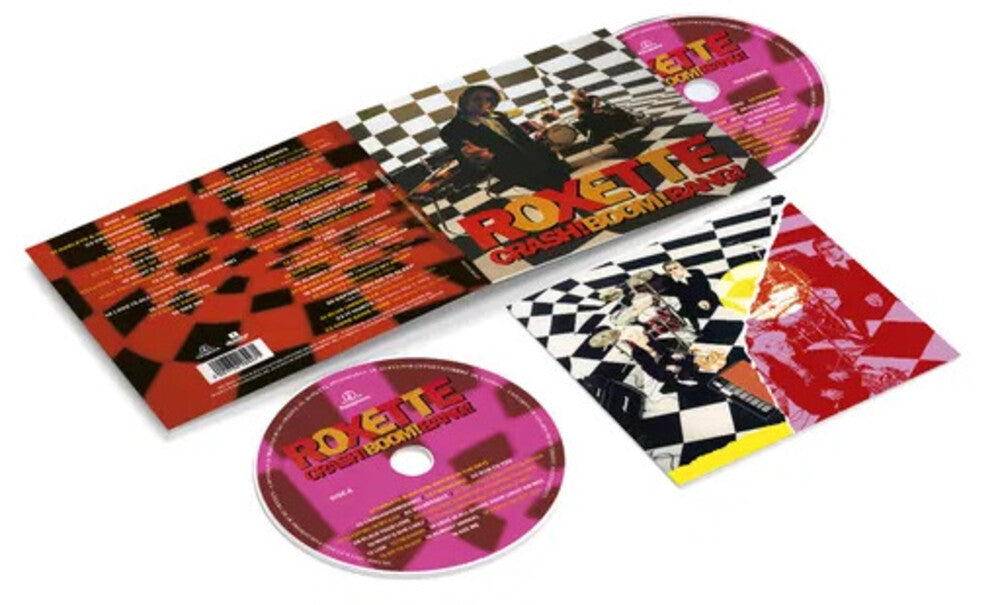the album cover for Roxette - Crash Boom Bang: 30th Anniversary (Uk)