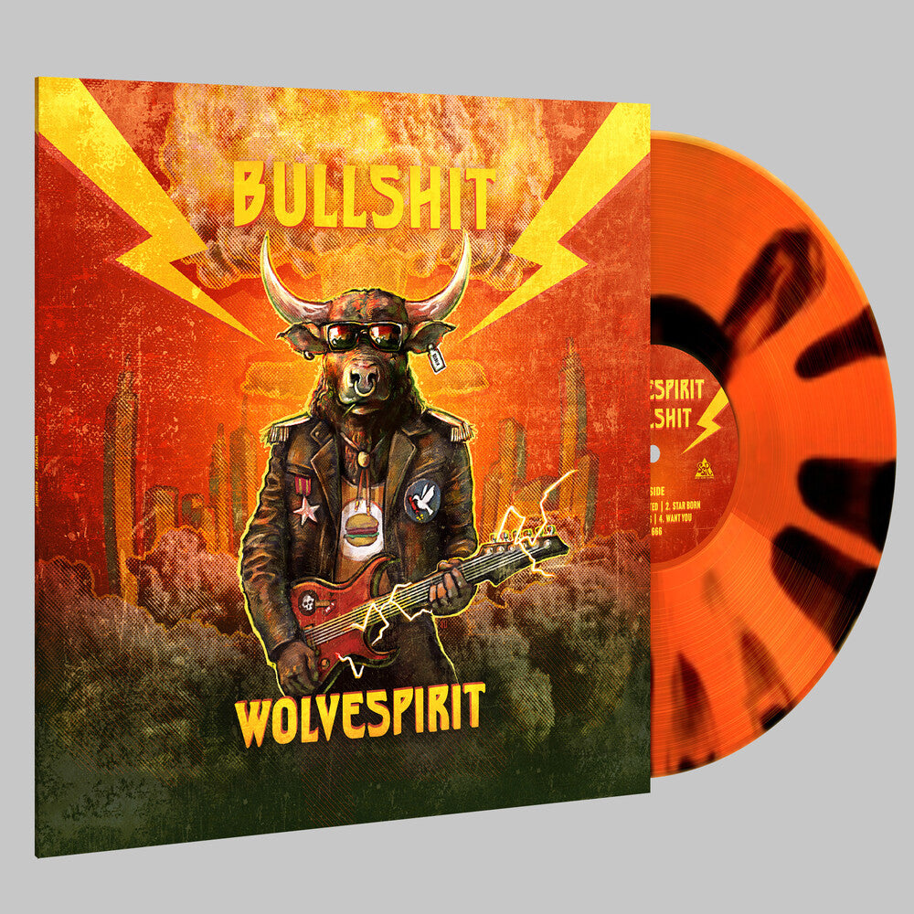 the album cover for Wolvespirit - Bullshit (Blk) [Colored Vinyl] (Ofgv) (Org)