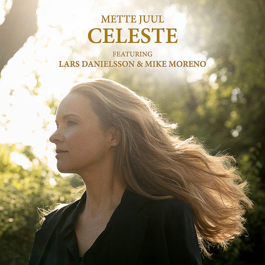 the album cover for Mette Juul - Celeste