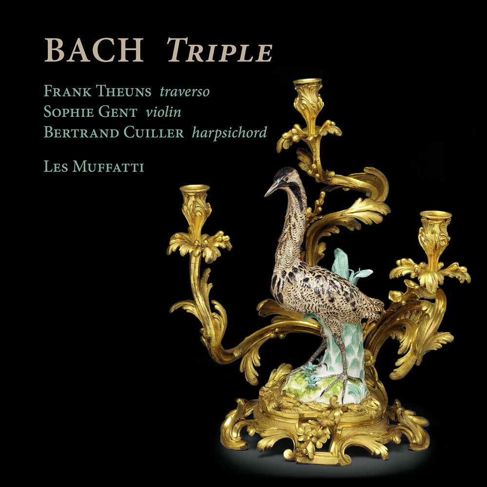 the album cover for Bacj, J.S. / Cuiller / Theuns - Triple