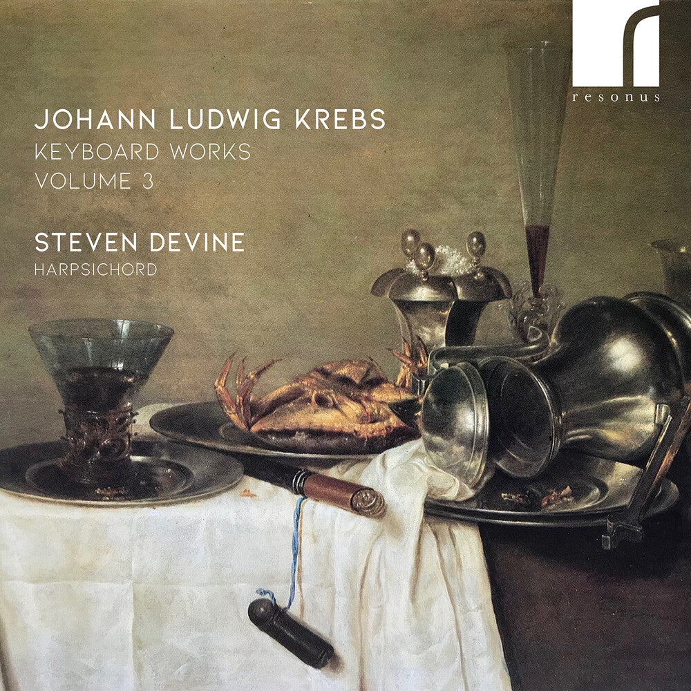 the album cover for Krebs / Devine - Keyboard Works Vol. 3