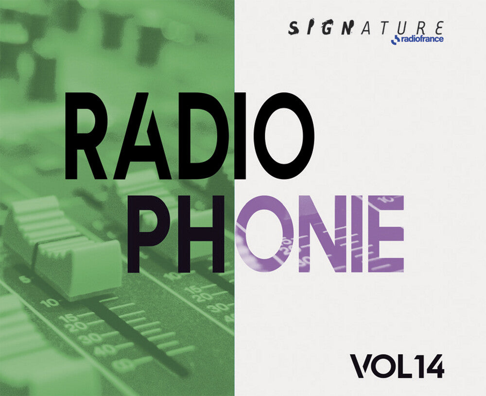 the album cover for Obispo /Gravity / Bordat - Radiophonie Vol. 14