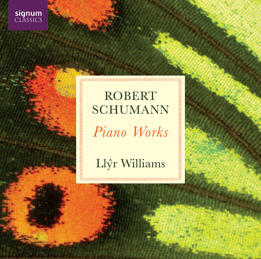 the album cover for Schumann / Williams - Piano Works
